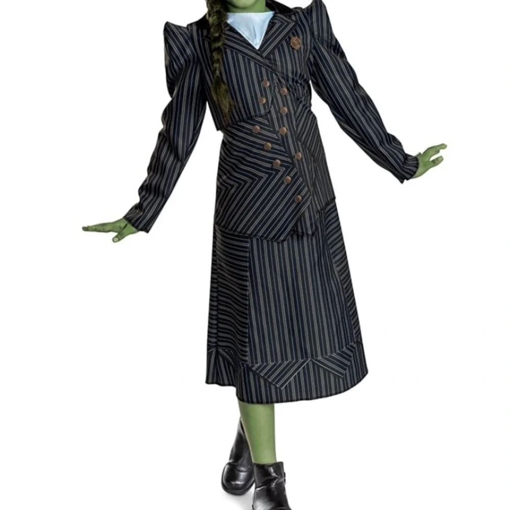 NWT! Wicked Elphaba Shiz University Costume Dress M 7/8 Glinda